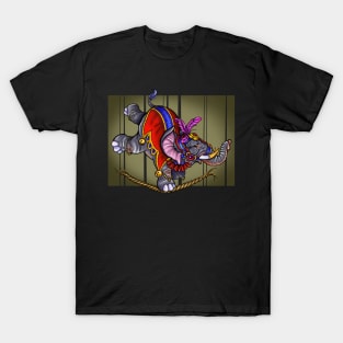 Balancing Act Elephant T-Shirt